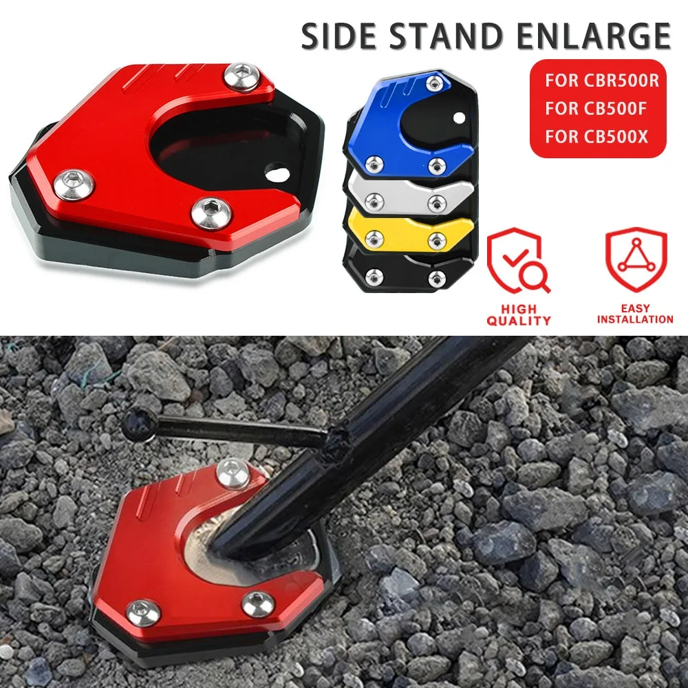 

New Motorcycle Side Stand Enlarge Plate Kickstand Extension FOR HONDA CB 650R 650 R CB650R Neo Sports Cafe 2019-2020 2021 2022