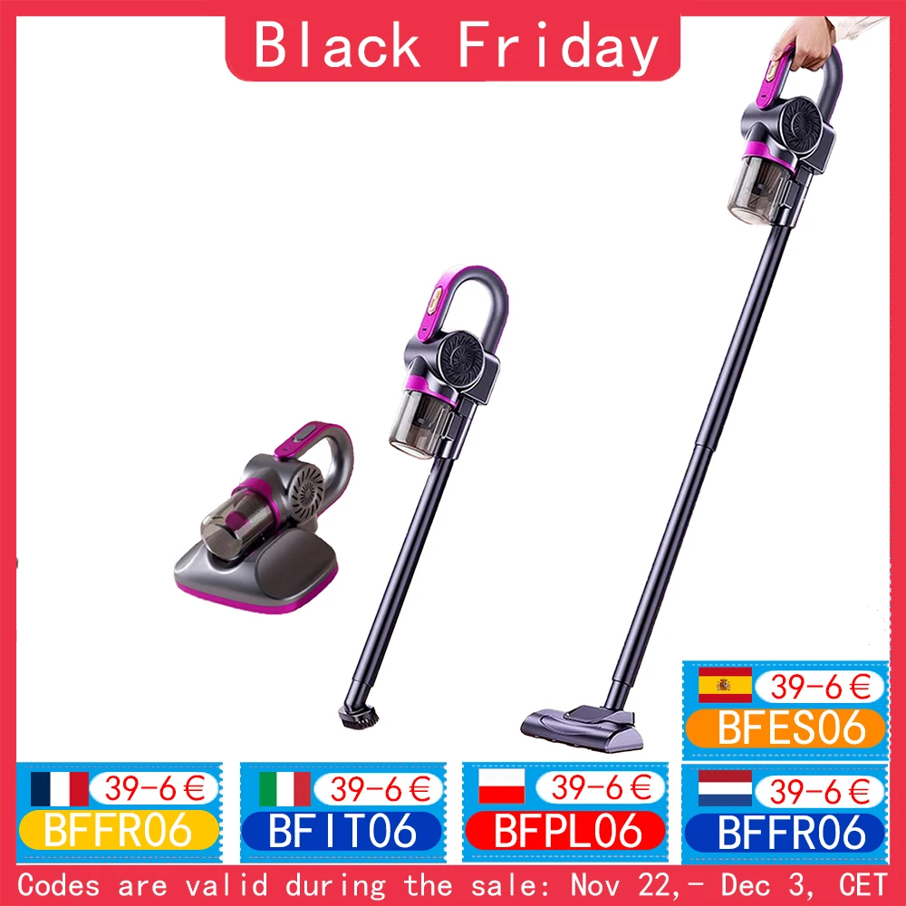 3 in 1 Vacuum Cleaner + Mite Remover 8500pa Smart Appliances Handheld Wireless Vacuum Cleaner