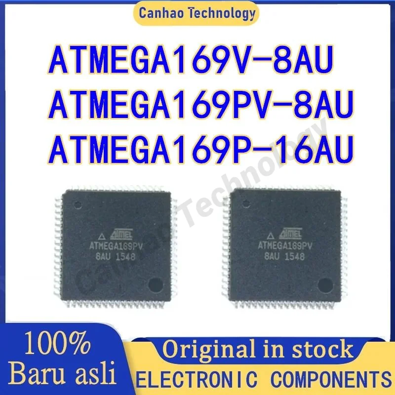 

ATMEGA169PV-8AU ATMEGA169P-16AU ATMEGA169V-8AU ATMEGA169PV ATMEGA169P ATMEGA169V ATMEGA169 ATMEGA IC MCU Chip TQFP-64 in Stock