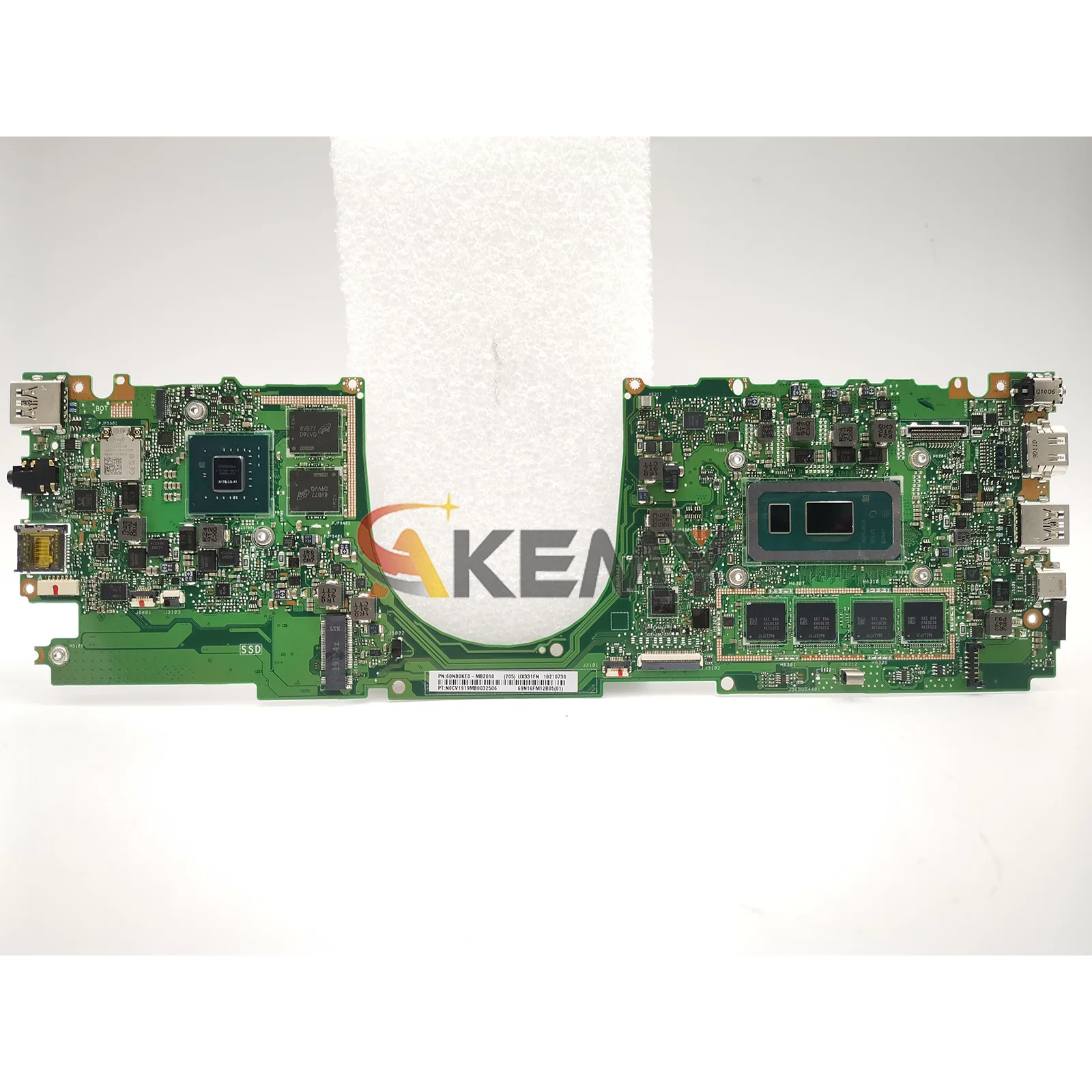 UX331FN Laptop Placa-mãe Para ASUS ZenBook UX331 U3300U BX331U UX33UAL UX33UN Mainboard W/I3 I5 I7 CPU 100% testes OK navio rápido