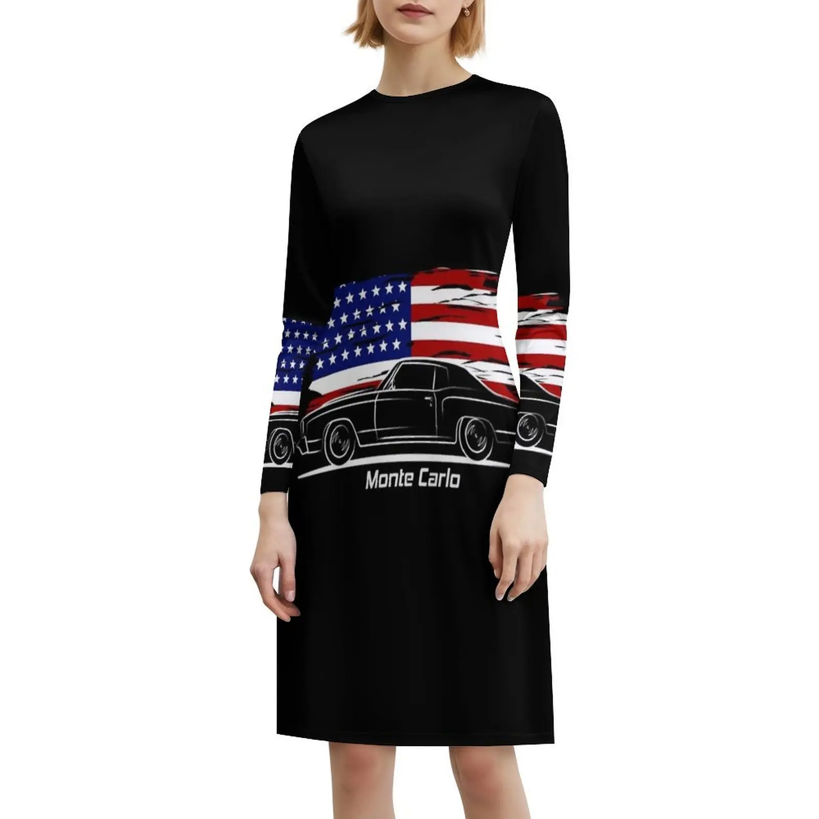 فستان Drag Monte Carlo Art للسيدات الهيب هوب ملابس الشارع الشهير جرافيك طباعة ملابس النادي للحفلات سباق مونت كارلو مونتيكارلو 350 454 حفلة #6