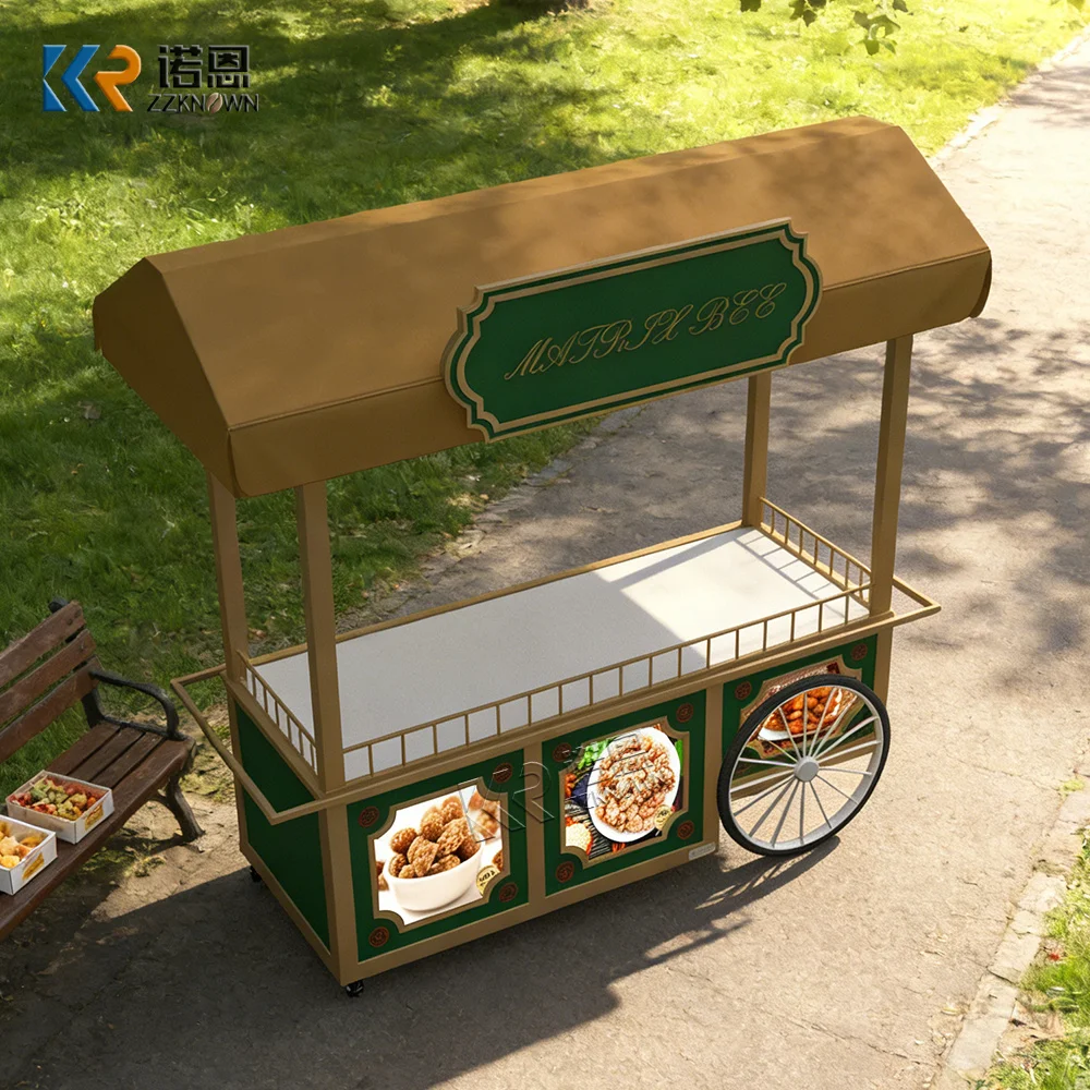 

Инновационная портативная тележка для еды, уличный киоск для десертов, закусок и кофе, современная тележка для мороженого для фестивалей и выставок