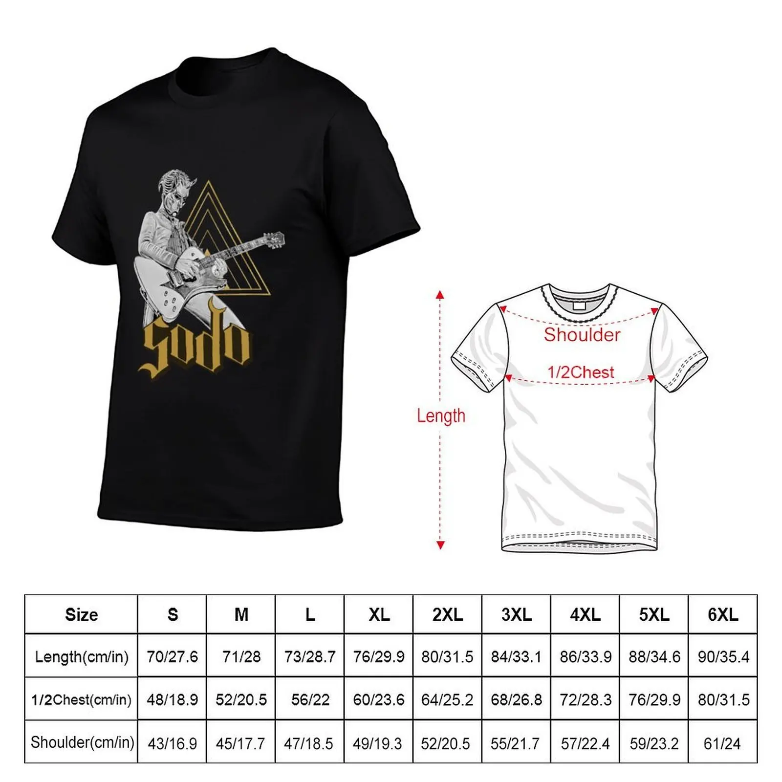 Per “Sodo” Eriksson, The band Ghost T-Shirt t shirt man plain man t shirt summer T-Shirt
