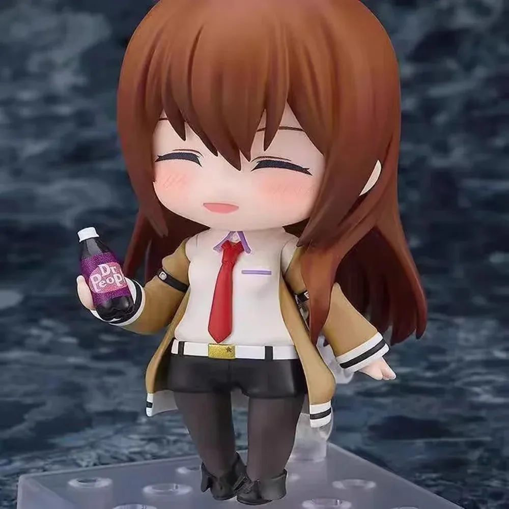 Figura de ação # 2521 Steins Gate Anime Figura Kurisu Makise Amane Suzuha/Shiina Mayuri Estatueta Modelo Colecionável Boneca Brinquedos Presente