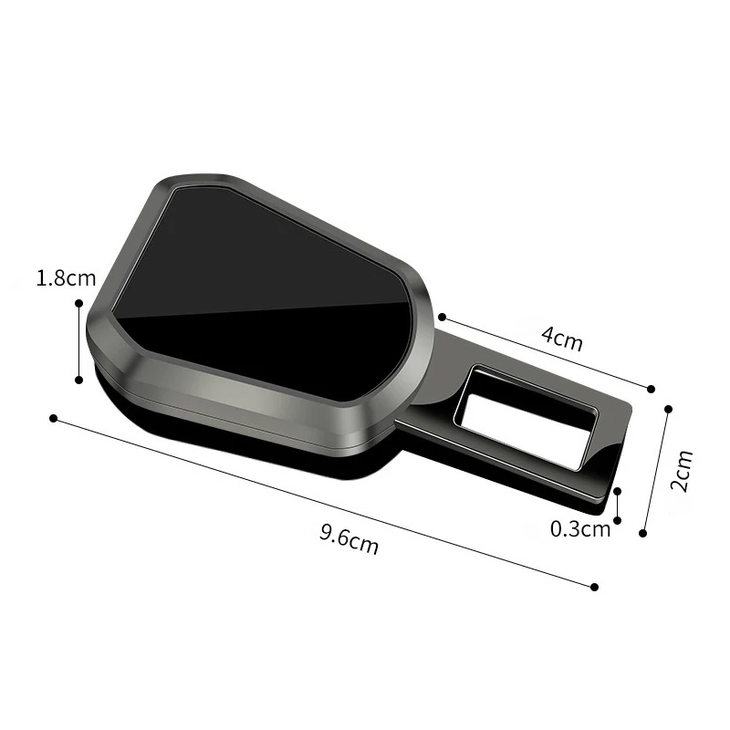 1/2PC Car Seat Belt Clip Extension Plug Seat Belt Buckle Extender For Fiat Grande Punto 500 Abarth Tipo Panda Brave Stilo Palio