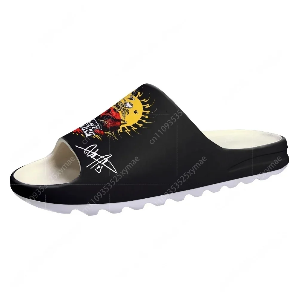 Zapatillas de Baño Personalizadas con Diseño de Guitarra Americana de Billy Music Strings, para Hombre, Mujer y Adolescentes, Sandalias de Agua para el Hogar