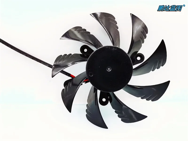 Brand new silent 8317 8.3cm 83 * 17mm 12V graphics card large wind capacity frameless cooling fan