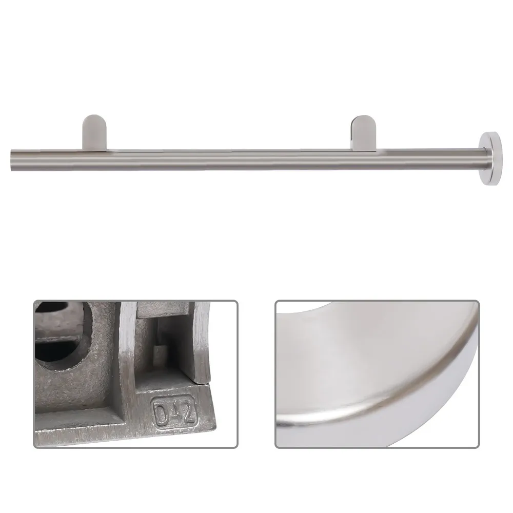 

90CM Railing Post Stainless Glass Clamp Railing Post Glass Panels Deck Railing