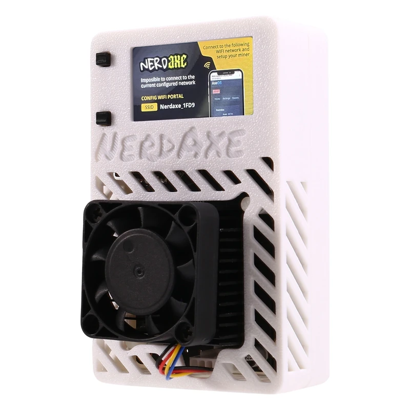 

NerdAxe Bitaxe Miner BM1366 ASIC Chip Solo Lottery BTC Miner BR PLUGJAS
