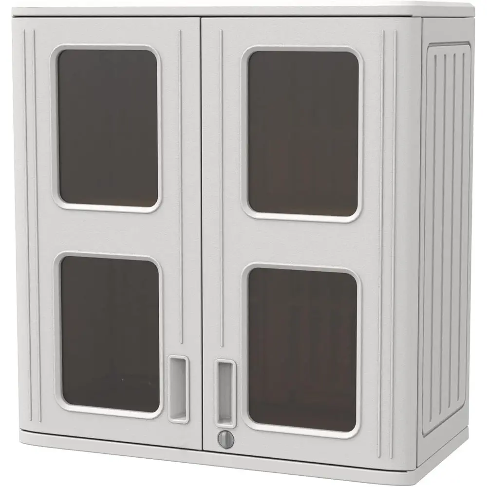 

Металлический стеллаж 29x30 - Настенное хранилище для использования на улице и в помещении, идеально подходит для сараев, шкафов и организации домашнего пространства