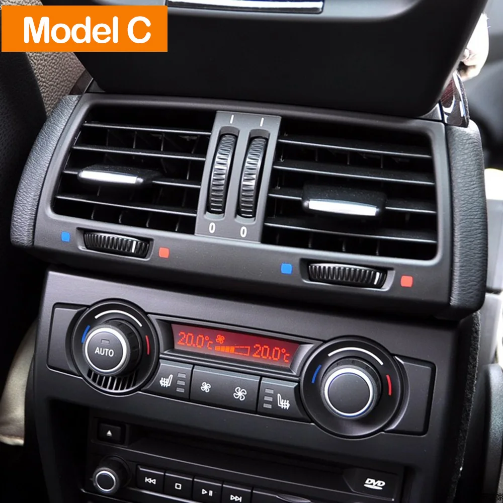 Verbesserte hintere Konsolen-Luftzirkulation, AC-Entlüftungsgitter-Panel-Abdeckung für BMW X5 X6 E70 E71 E72 2007–2013 64226958748 – Detail 19