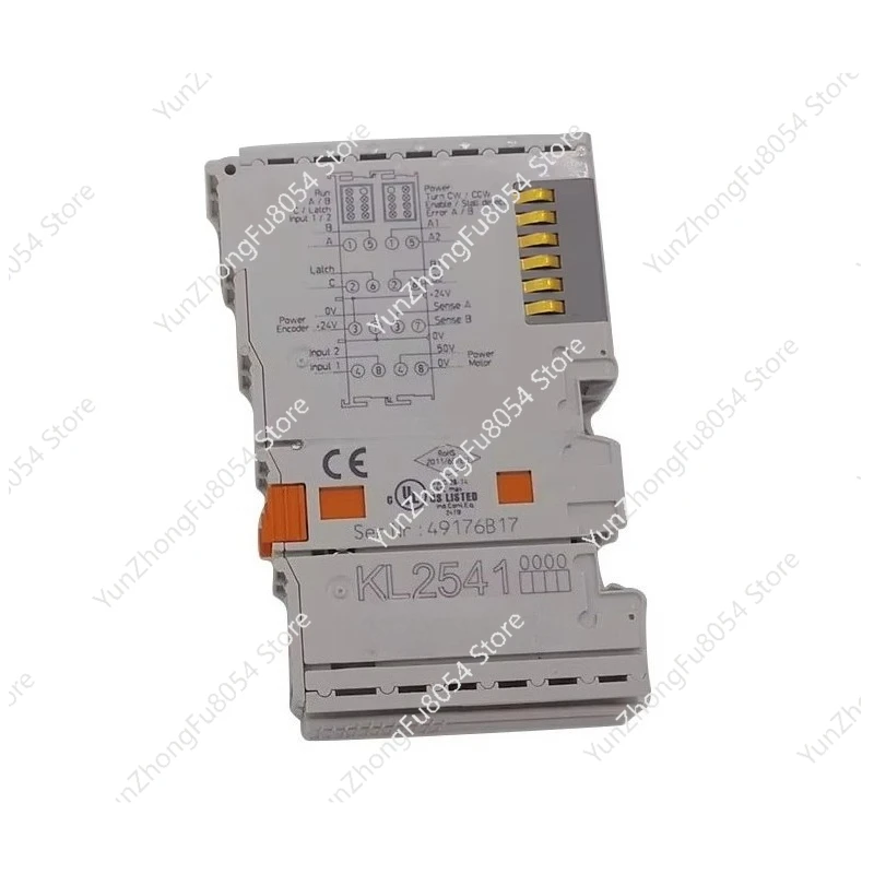 

KL2541 Bus End Point 1 Channel Motion Interface Stepper Motor, 48 V DC, 5 A with Incremental Encoder