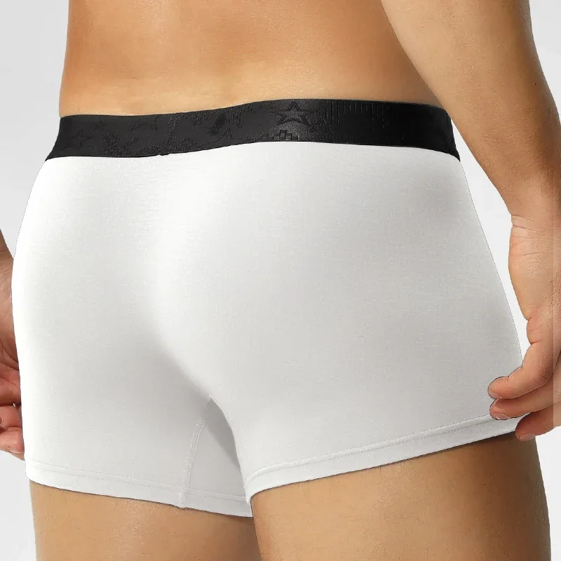 3 шт. незаменимые боксеры для фитнеса, высокоэластичная и дышащая ткань, полная поддержка для потоотделения и растягивания движений.