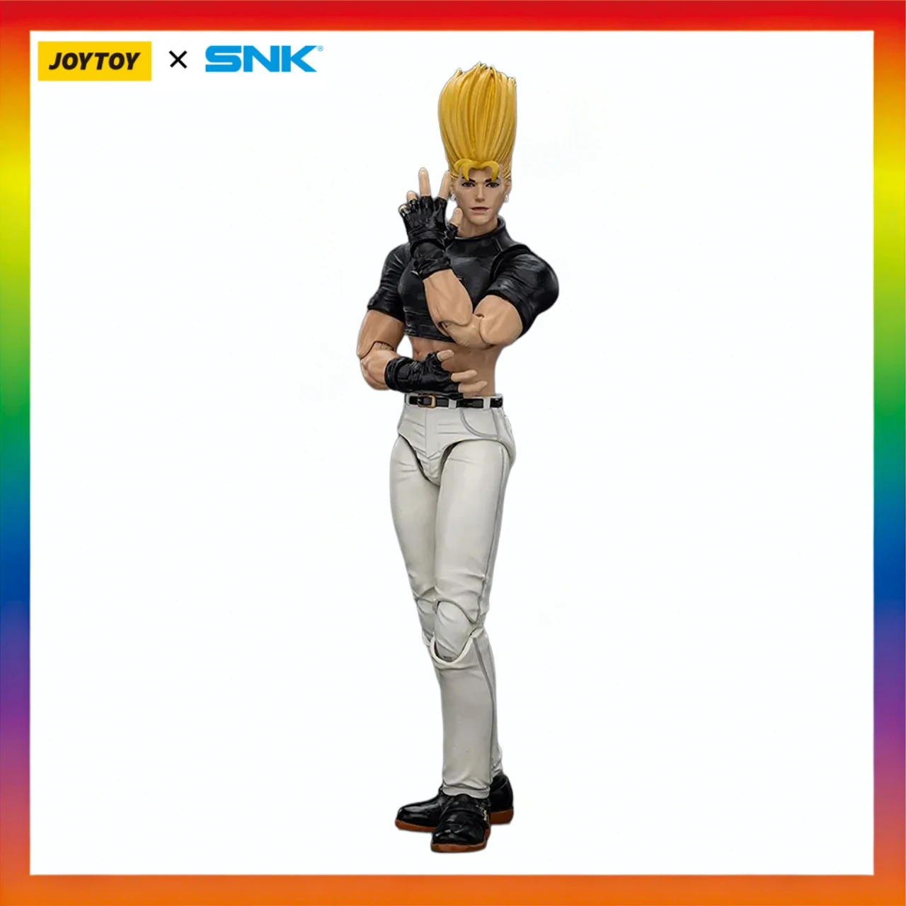 

Original JOYTOY THE KING OF FIGHTERS '98 ULTIMATE MATCH Benimaru Nikaido Scale1/18 Animation Figures Model Gift Collection