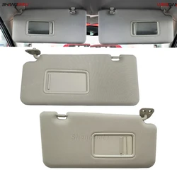 1 Pair Left Right Side Car Sun Visor With Mirror For Nissan Tiida 2005 - 2012 Accessories