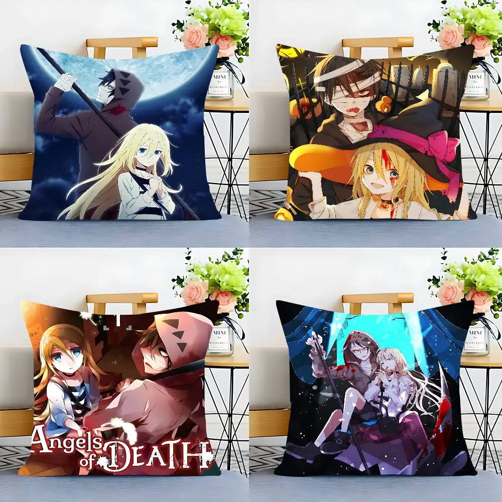 

A-Angels Of DeathS Pillow Case Removable Washable Cushion Cover – All-Season Soft Linen
