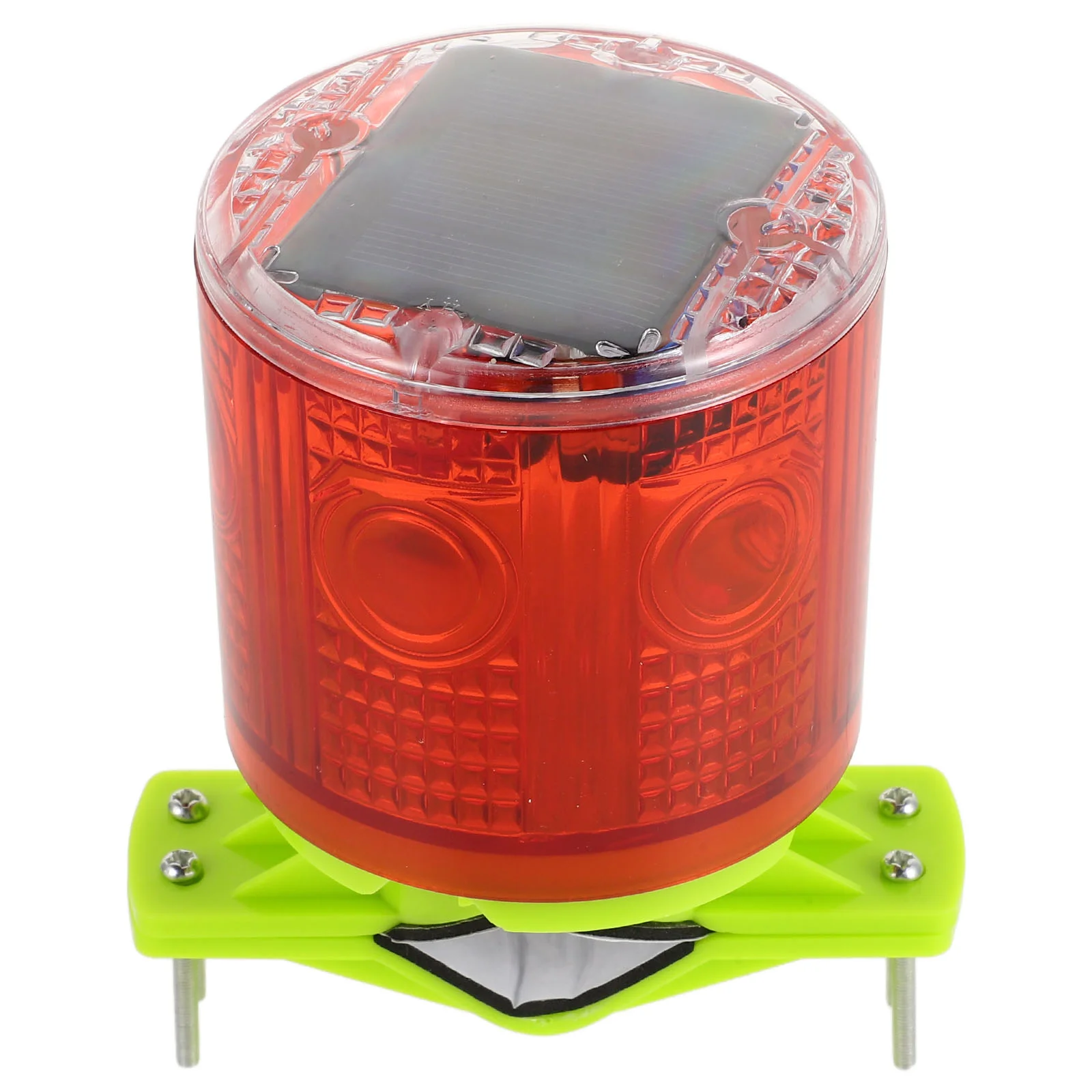 Safety Obstacle Signal Light Solar Powered Warning The Lighthouse Dock Tower Lamp Lights Fence Post Cap for Posts Ground