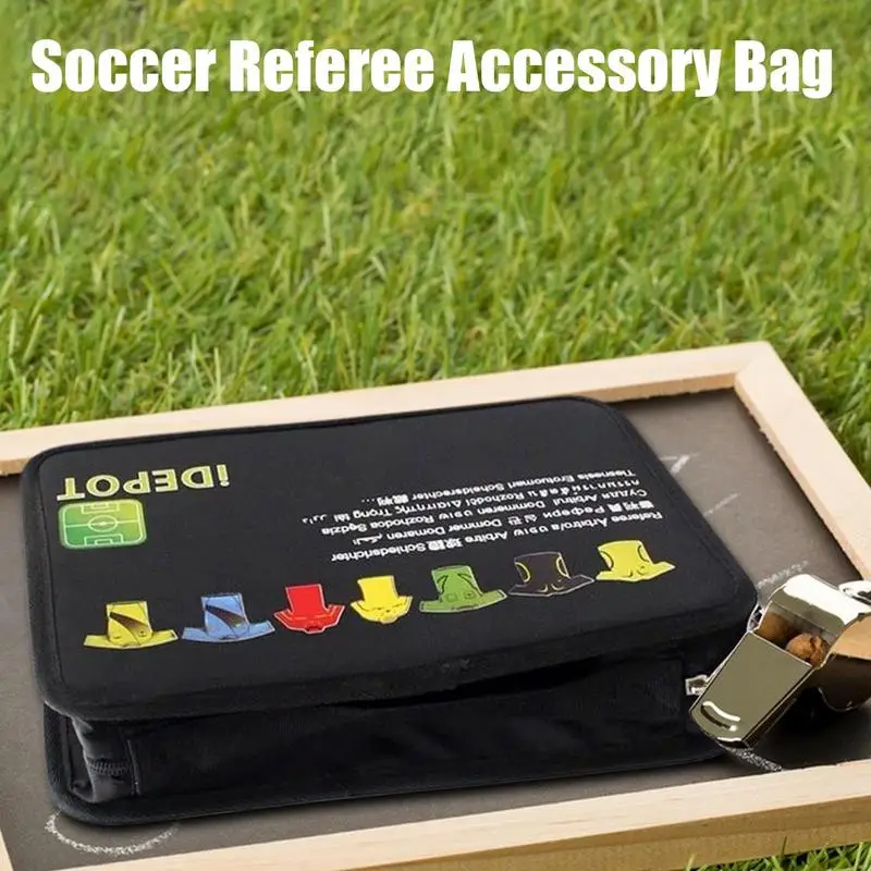 Soccer Referee Accessory Bag Football Sports Equipment Set Bag