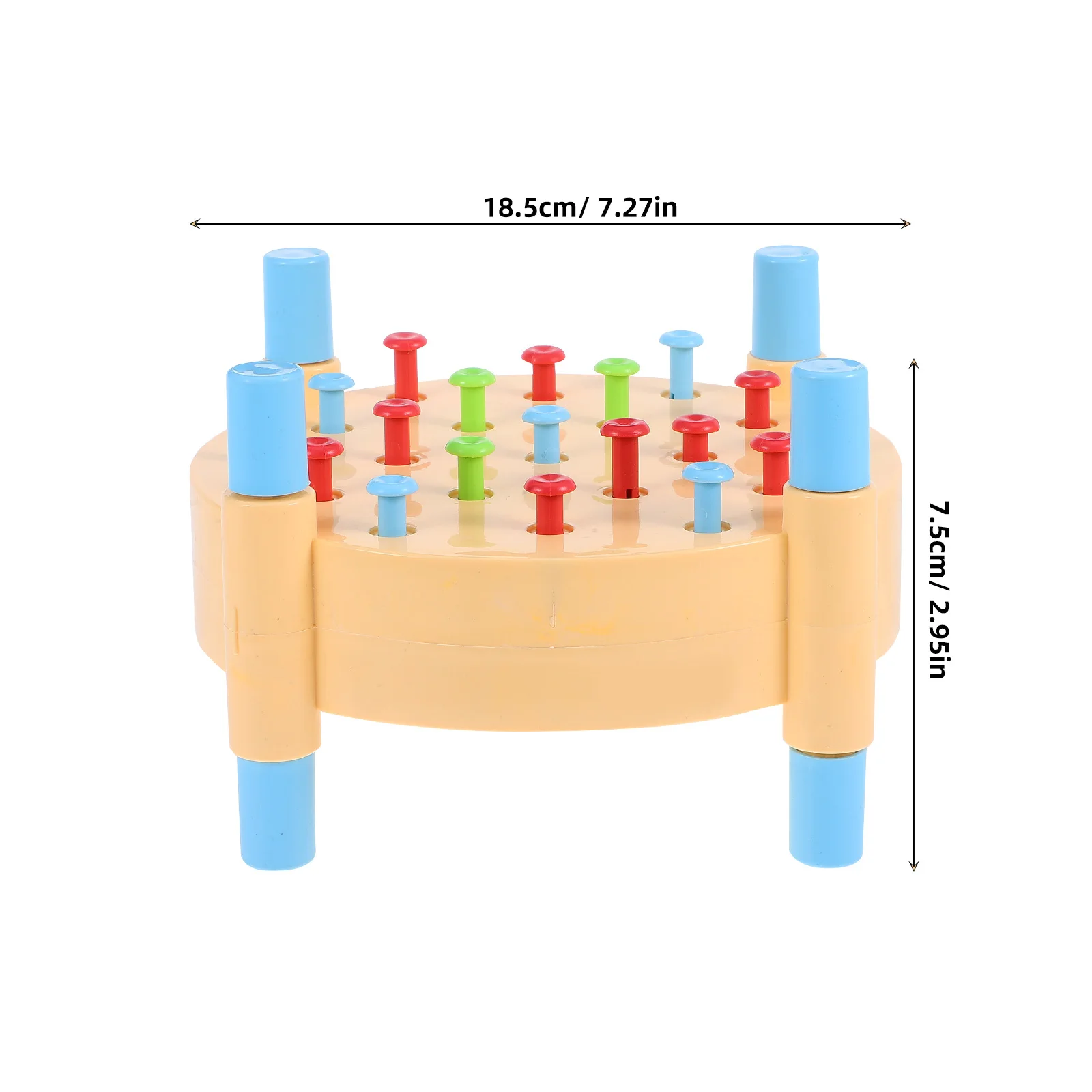 1Set Montessori Hamer Bank Stampende Drukke Board Kleurrijke Simulatie Verbetering Concentratie Hand Oog Coördinatie Peuters
