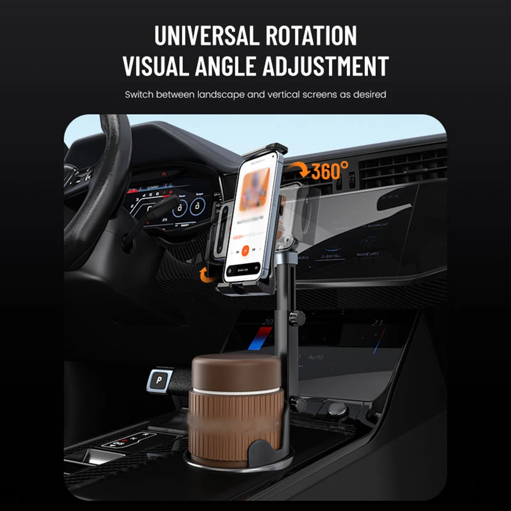Car Cup Tablet Stand Phone Holder Expander Multifunction Support Adapter For Auto Interior Drink Organizer Storage Accessories