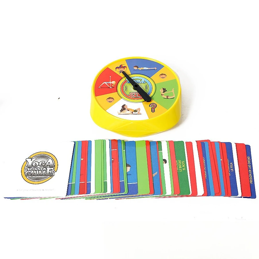 

54Pcs Yoga Pose Cards Toys Fun Family Yoga Game of Flexibility and Balance For Children Gift Visual Perception Educational