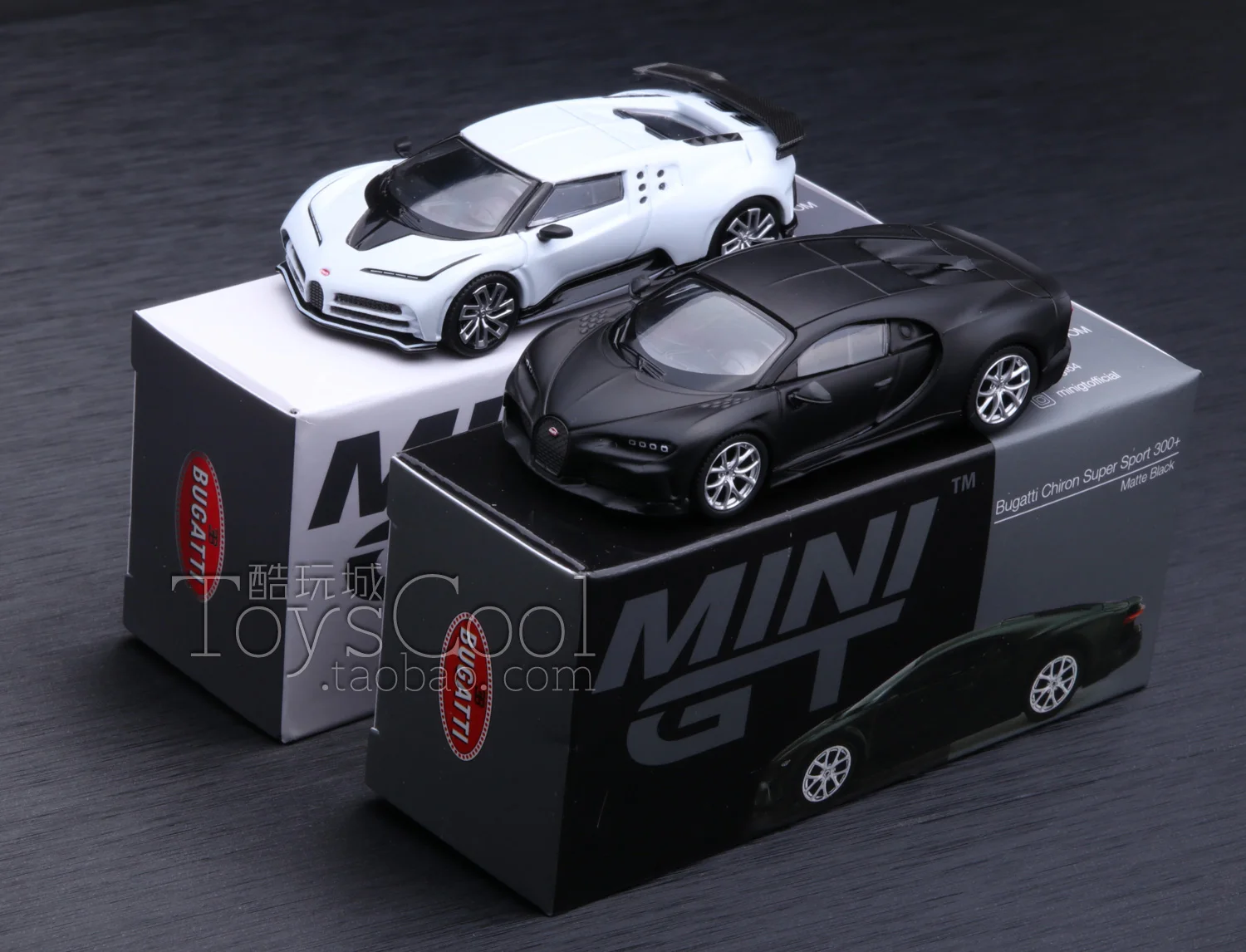 JKM Bugatti Veyron Collection MINI GT1:64 MGT Alloy Car Model Toy Racing Sports Car Collection Ornaments