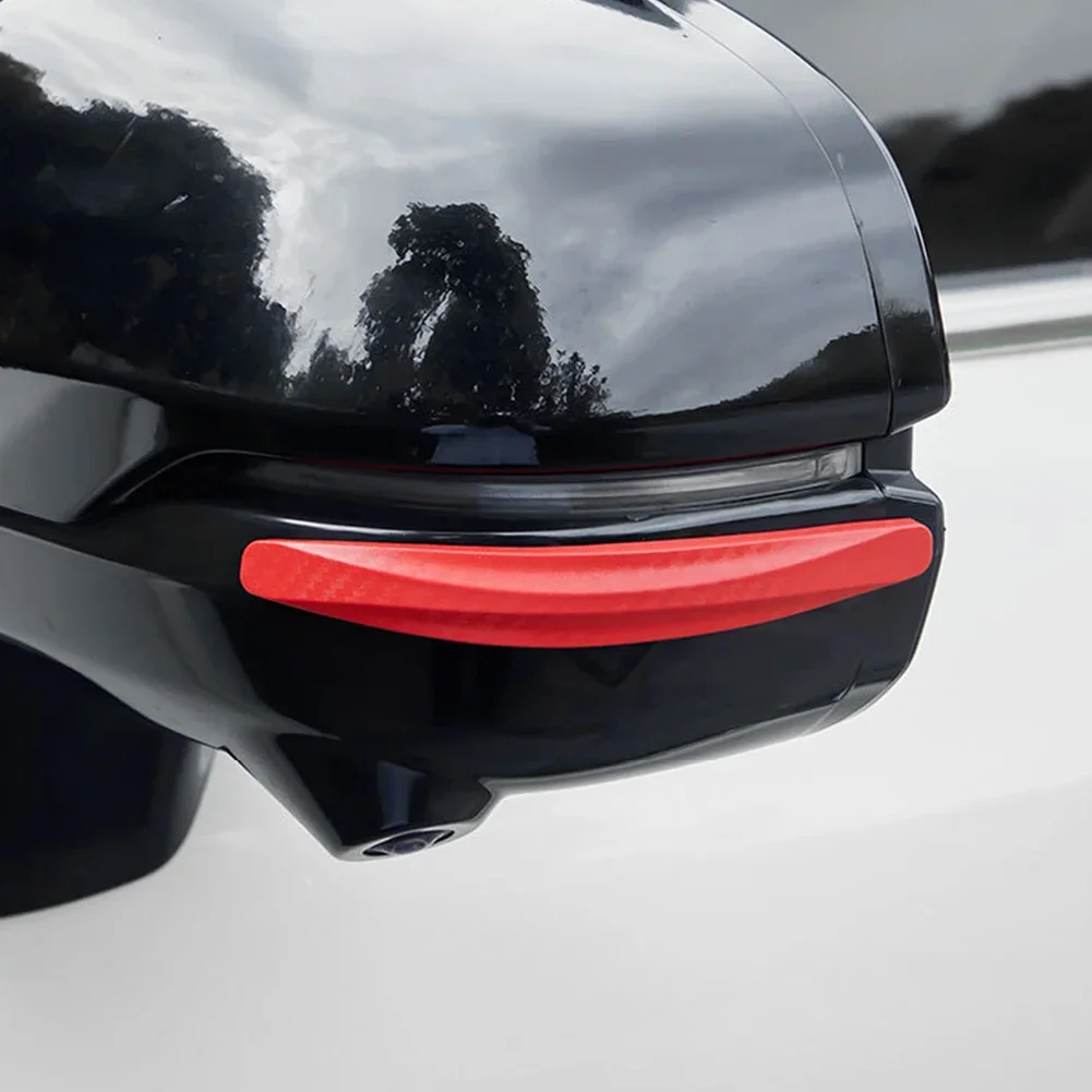 4/6Pcs CarBumper Anti-collision Strips Door Body Scratch Automotive Protective Tape Strips Door Guard Lip Stickers CarAccessorie