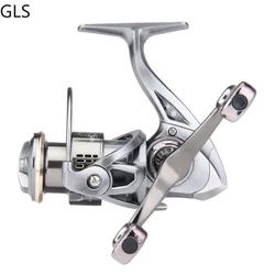 Spinning Reel Double Grip Deep Shallow Spool Carp Fishing Reel Fishing With Balance Rod All Metal Spinning Fishing Wheel casting