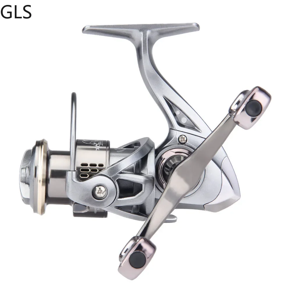 Spinning Reel Double Grip Deep Shallow Spool Carp Fishing Reel Fishing With Balance Rod All Metal Spinning Fishing Wheel casting