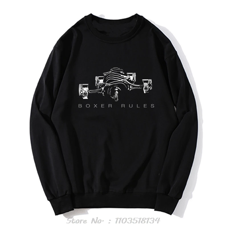 Boxer Engine 911 997 GS 1200 JDM Sti 22b Wrx Flat Engine Hoodie Cotton Men's Sweatshirt Pullover Clothing Oversized Streetwear