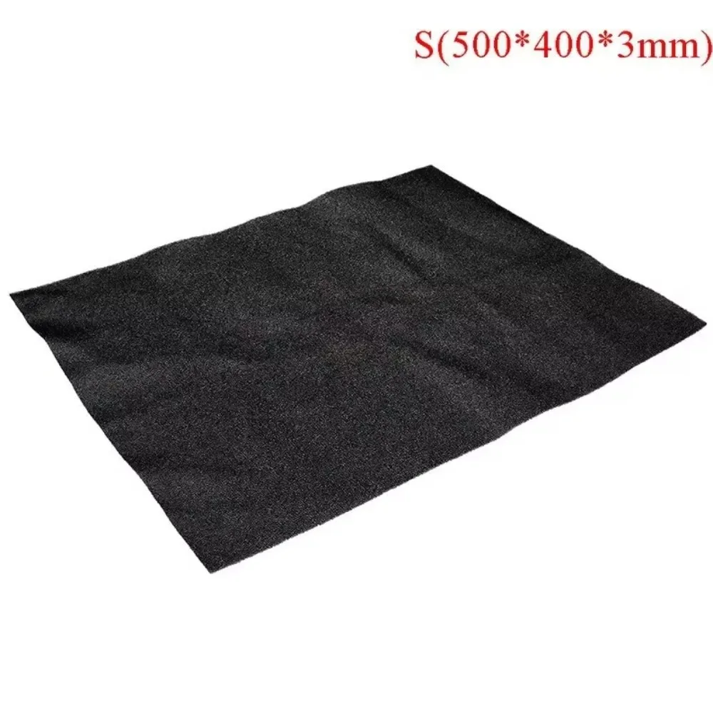 New DIY Computer Dust Filter Mesh 500*400*mm 3mm/5mm PC Case Sponge 60PPI Black Fan Cooler Cabinet Filter