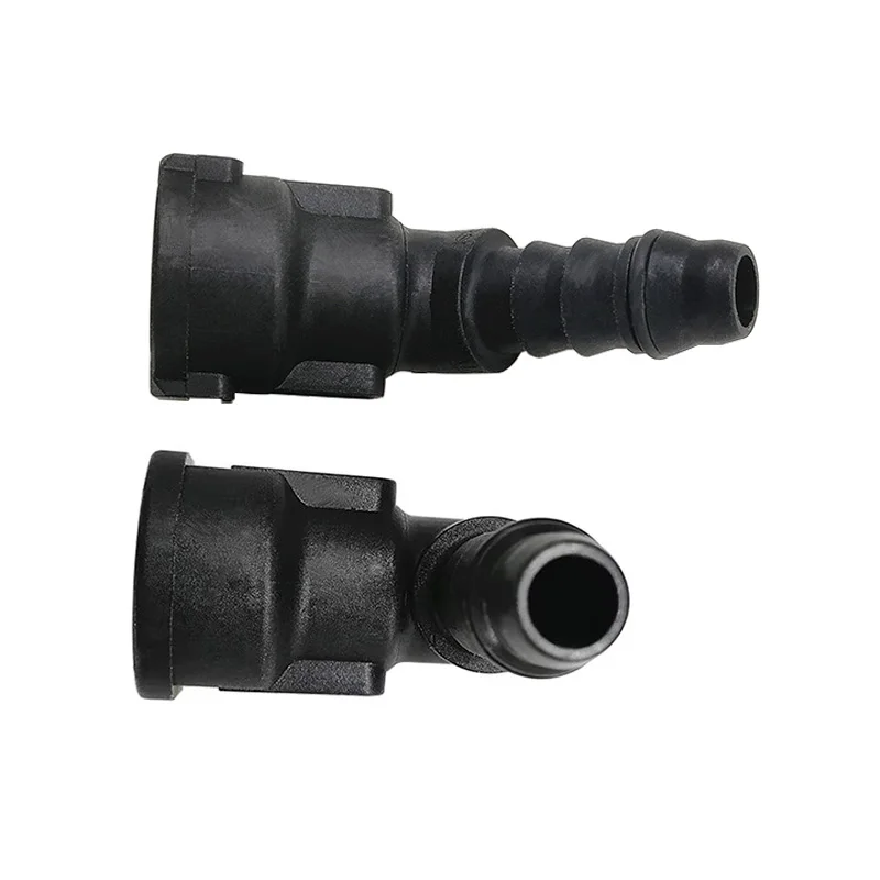 9.49mm-ID8 90 degree fuel line quick connector plastic connector for Ford Volkswagen Audi 2pcs a lot