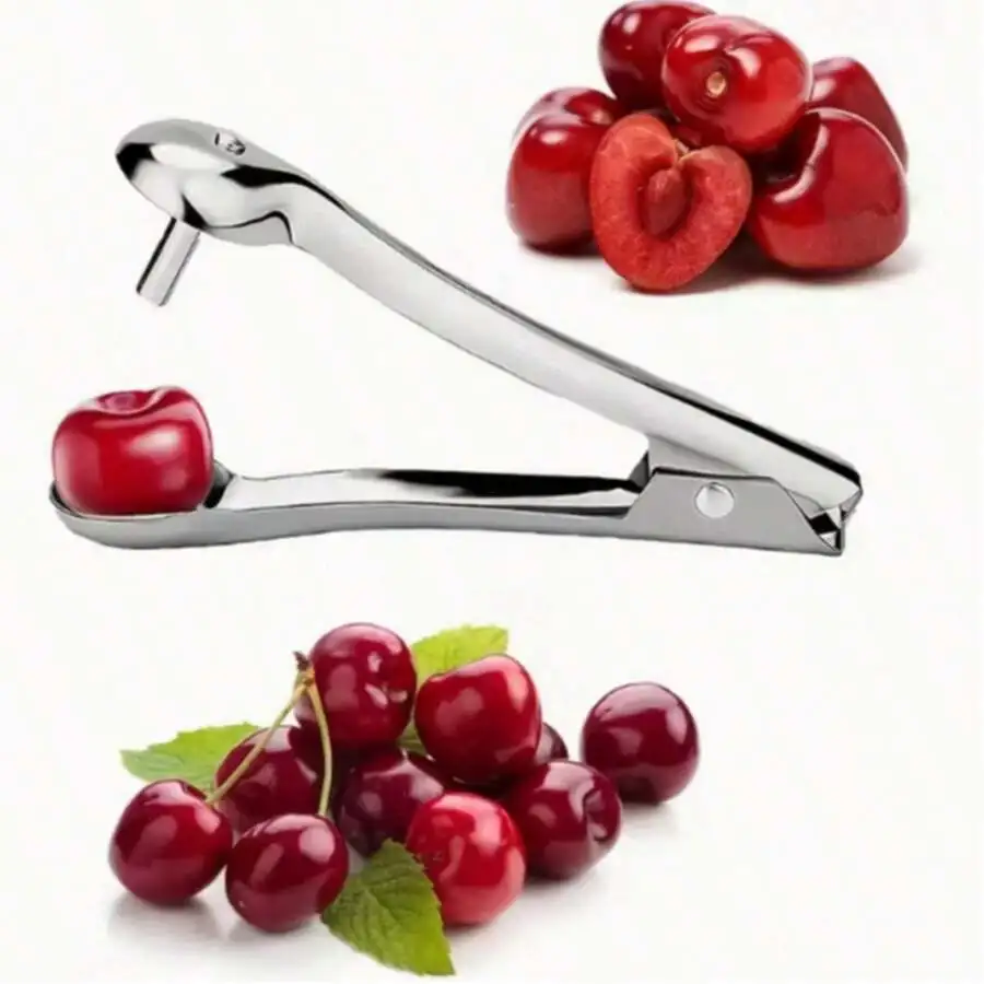 Multi‑Cherry Pitter Tool, 6‑At‑Once Cherry Seed Remover, Adjustable Clamp‑On Bowl Mount Cherry Pit Remover, Dishwasher Fruit Pit