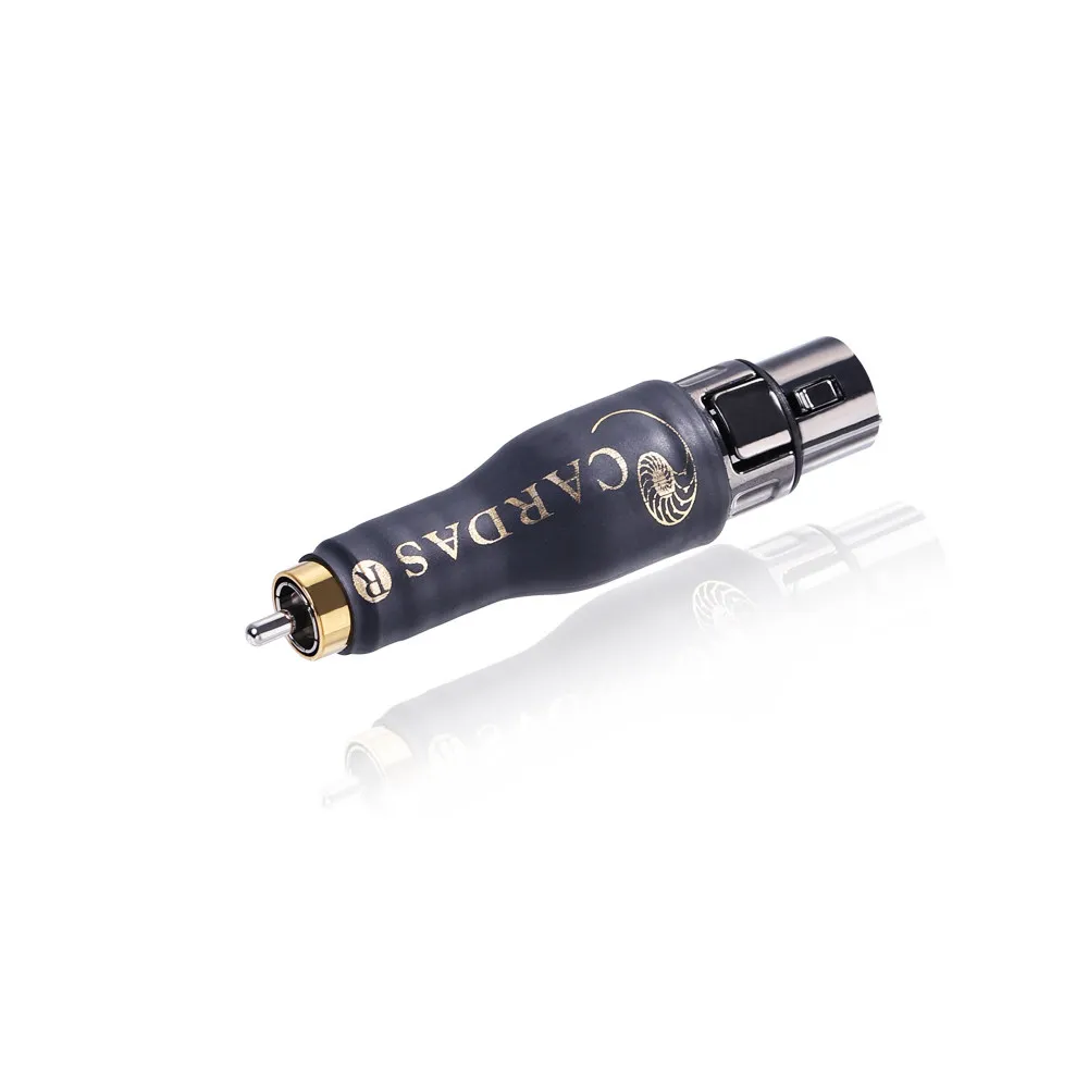 American CARDAS MRCA-CEFXLR Series P43.16 RCA Male to XLR Female Plug Adapter