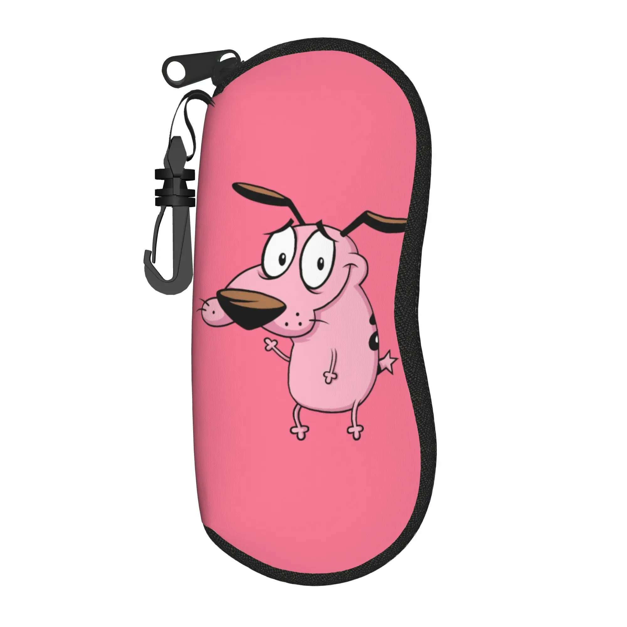 Courage the Cowardly Dog-D Glasses Case Gift For Girls  Accessories  Eyeglasses Box Protector Eyewear Container