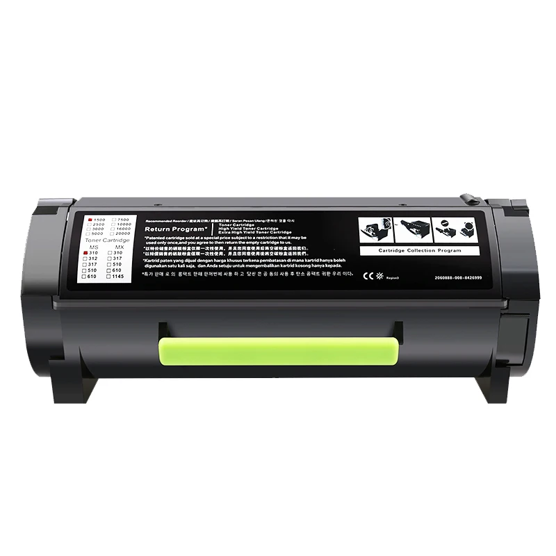 Wkład z tonerem do Lexmark MS310 MS312dn MS610dn MS310dn MS317 MS315dn MS410dn MS415dn MS417 MS510