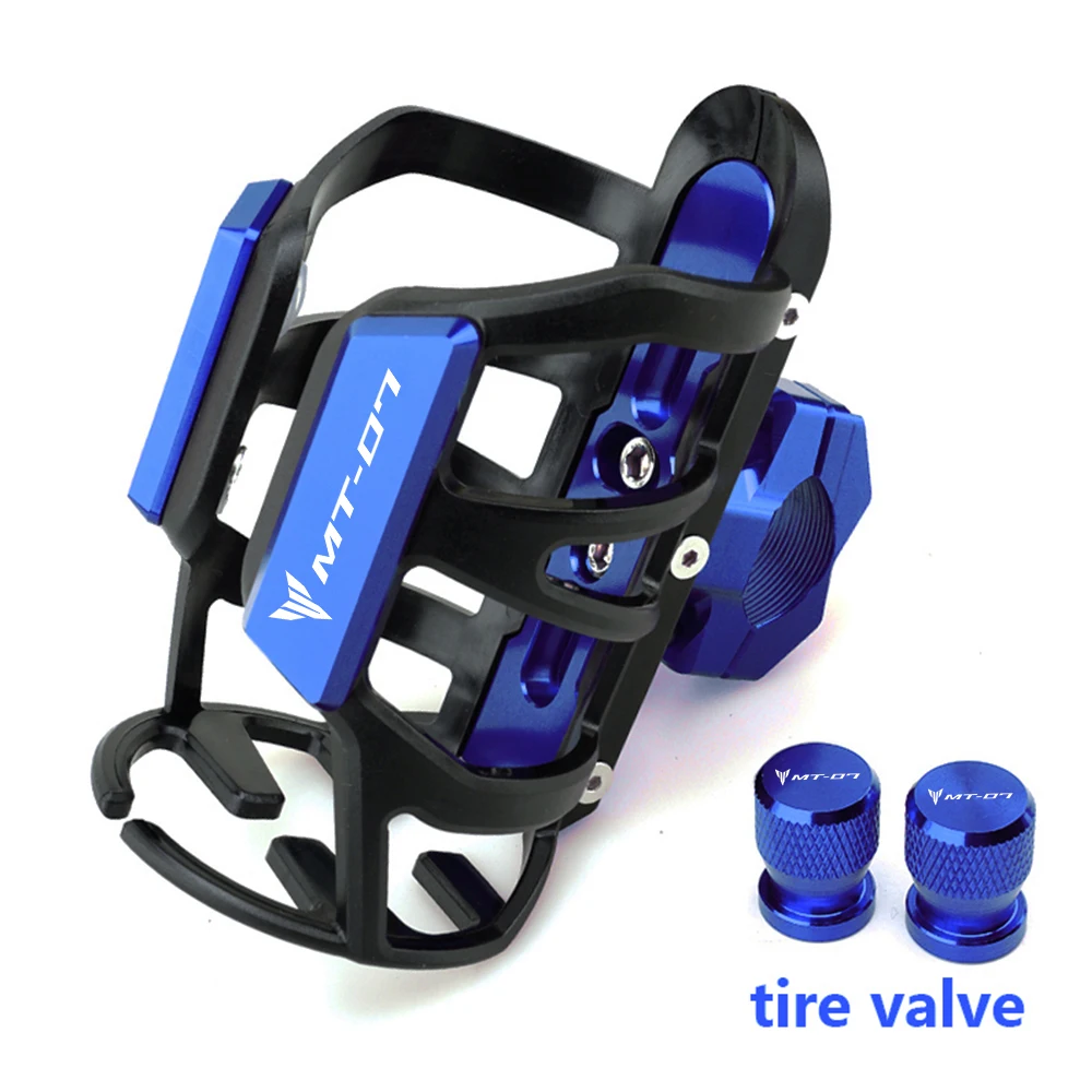 NEW High quality Motorcycle CNC Fashion Accessories Beverage Water Bottle Drink Cup Holder For YAMAHA MT-07 FZ-07 MT07 MT 07