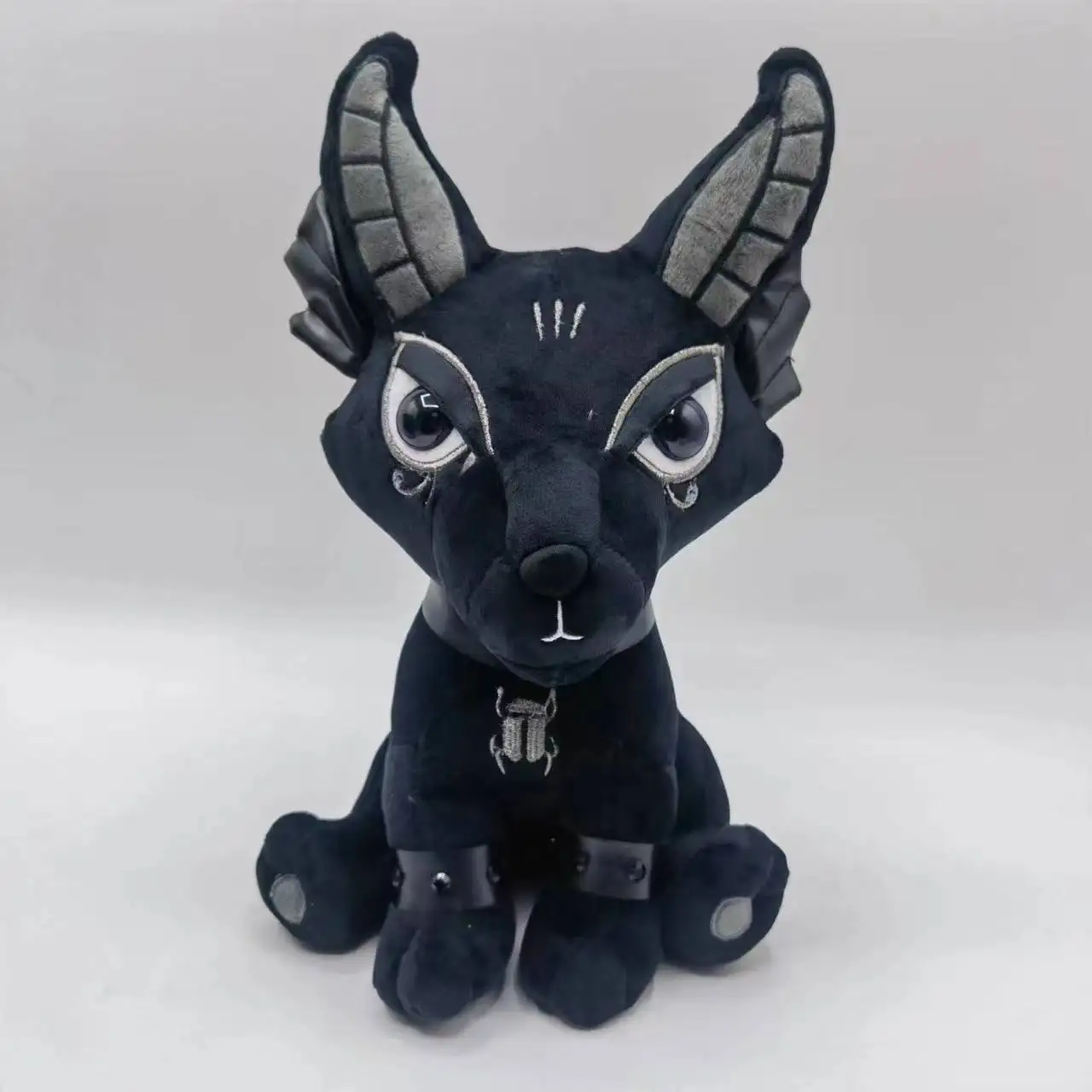 Cute Dark Pentagram Divine Beastr soft Stuffed Pussy Christmas Gift Toys for Christmas 40cm