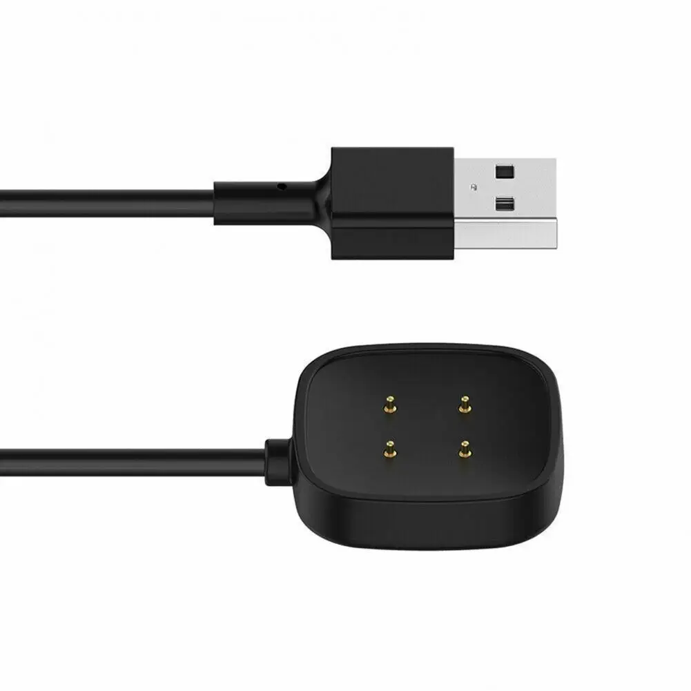 Thick Pvc Charging Cable for Smartwatches Magnetic Charging Base for Sense 2 Versa 4 Tear-resistant Usb Fast Charging for Sense