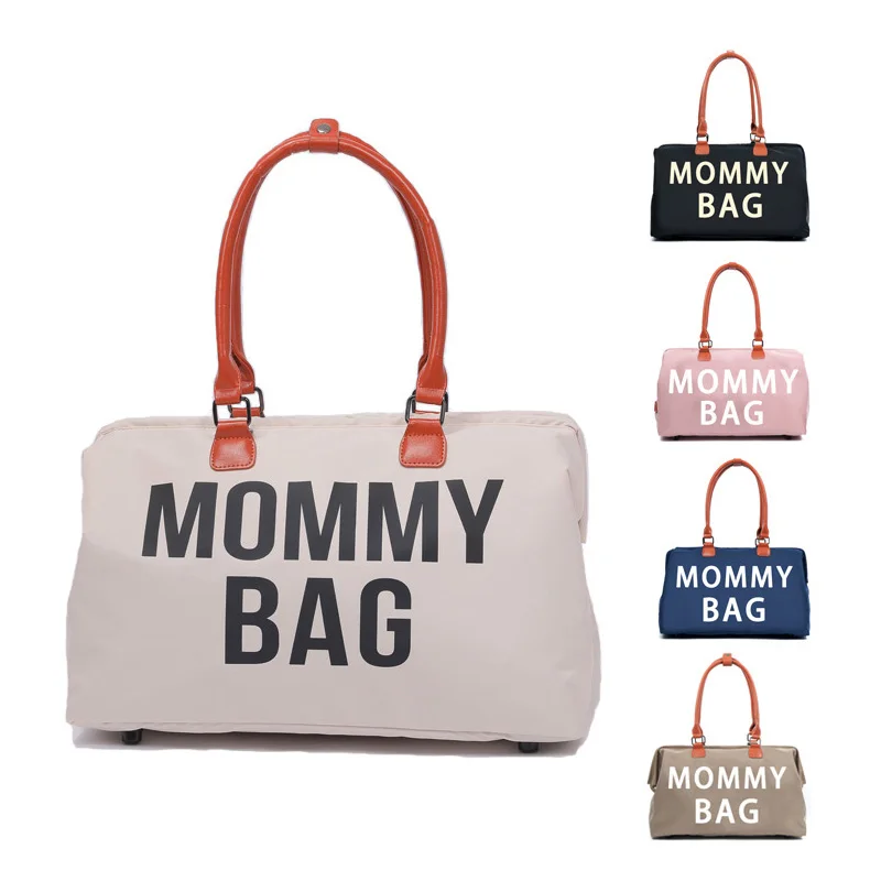 Mommy Bag Large Capacity Baby Diaper Bags Multifunction Mom Shoulder Handbag Maternity Hospital Carrying Bag Baby Care Nappy