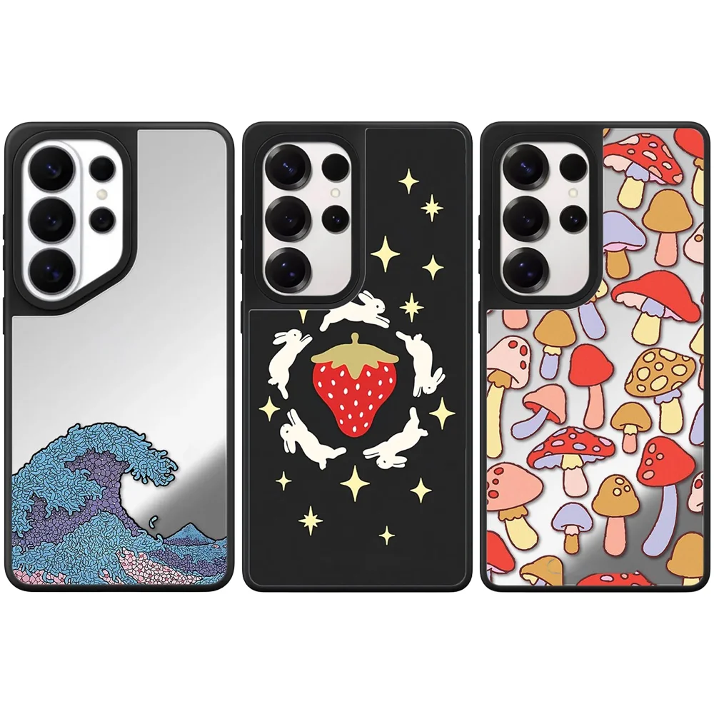 6051363 Mirror Magnetic Case: Compatible with Samsung Galaxy S23 U S24U S25 S26 Ultra S25+ S26 Plus Shell