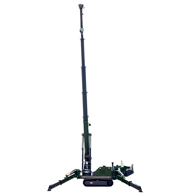 Factory Sale High Quality Spider Crane Working Radius 5T 8T 12T Construction Lifting