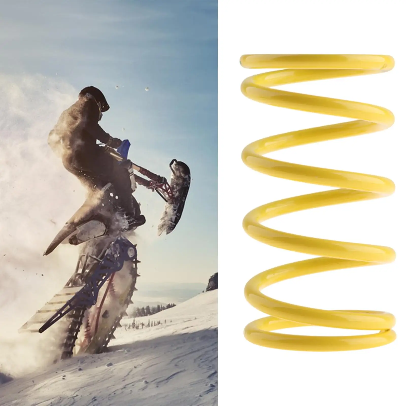 

Snowmobile Clutch Spring Yellow Main Drive Replacement Accessory for Arctic Cat M 9000 HCR SNO PRO LTD 2015