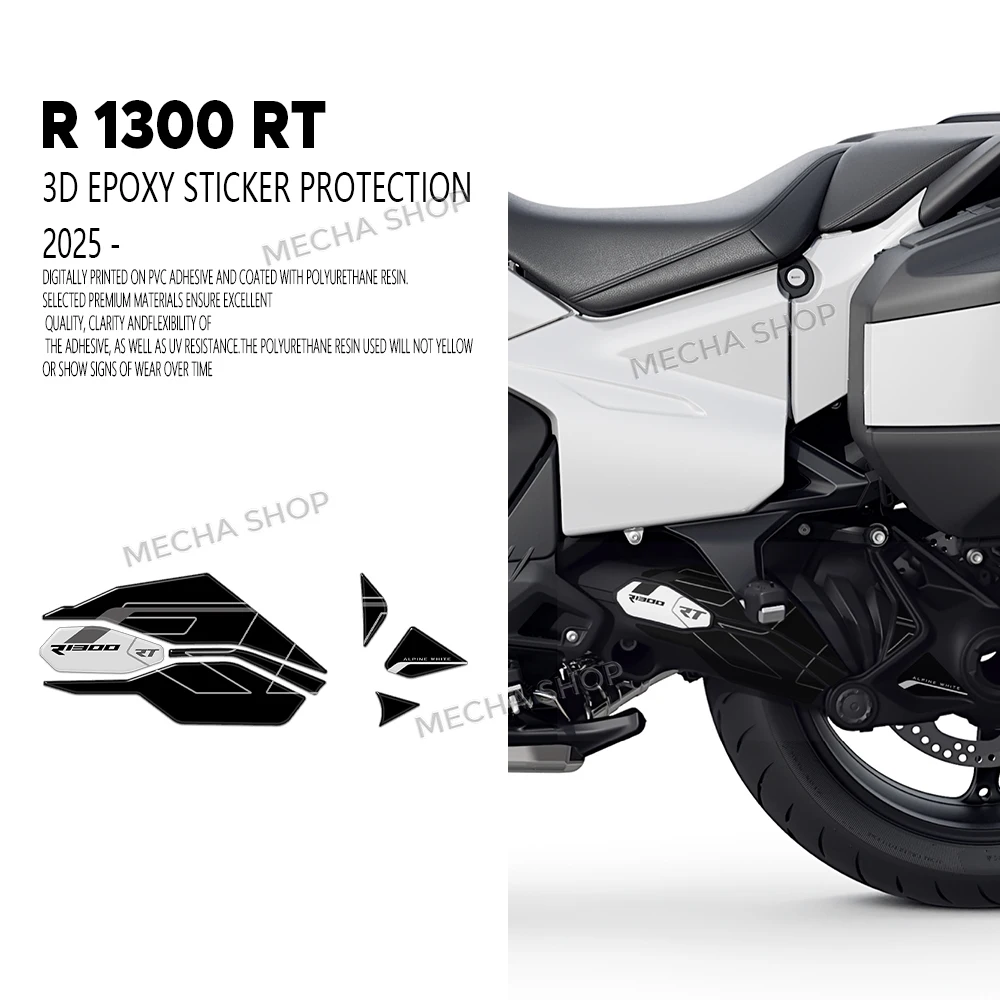 3D Resin Decal Protection Kit Cardano Adhesive for R 1300 RT Impulse R1300RT Triple Black