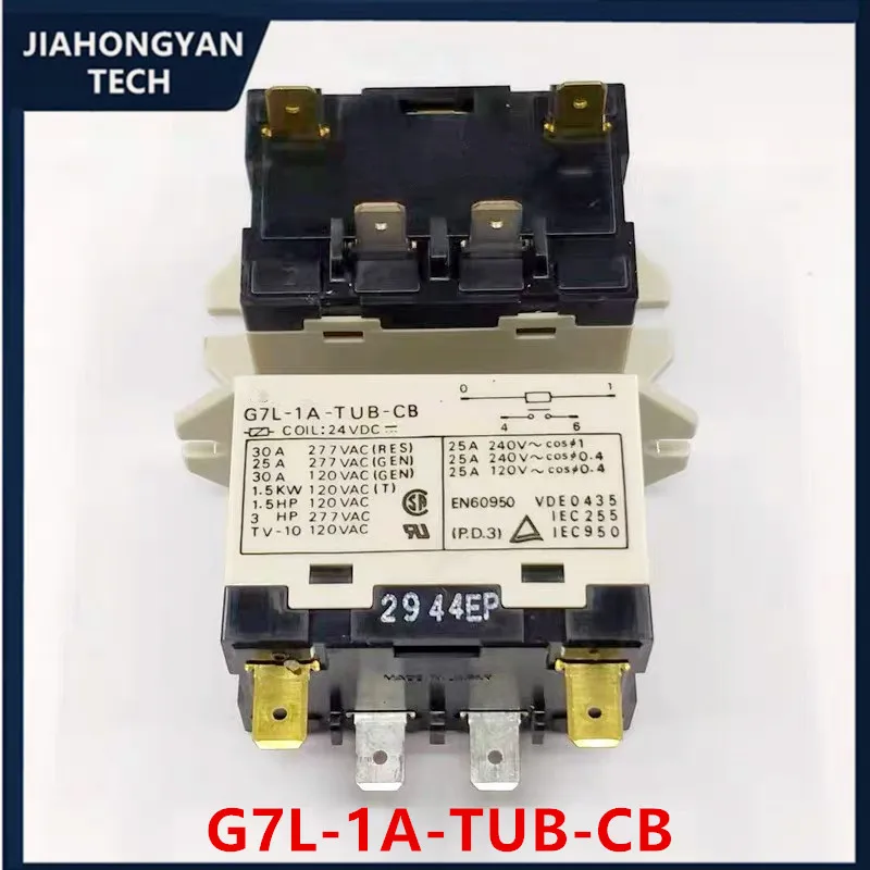 Original G7L-1A-TUB-CB 24VDC relay G7L-1A-T 4-pin