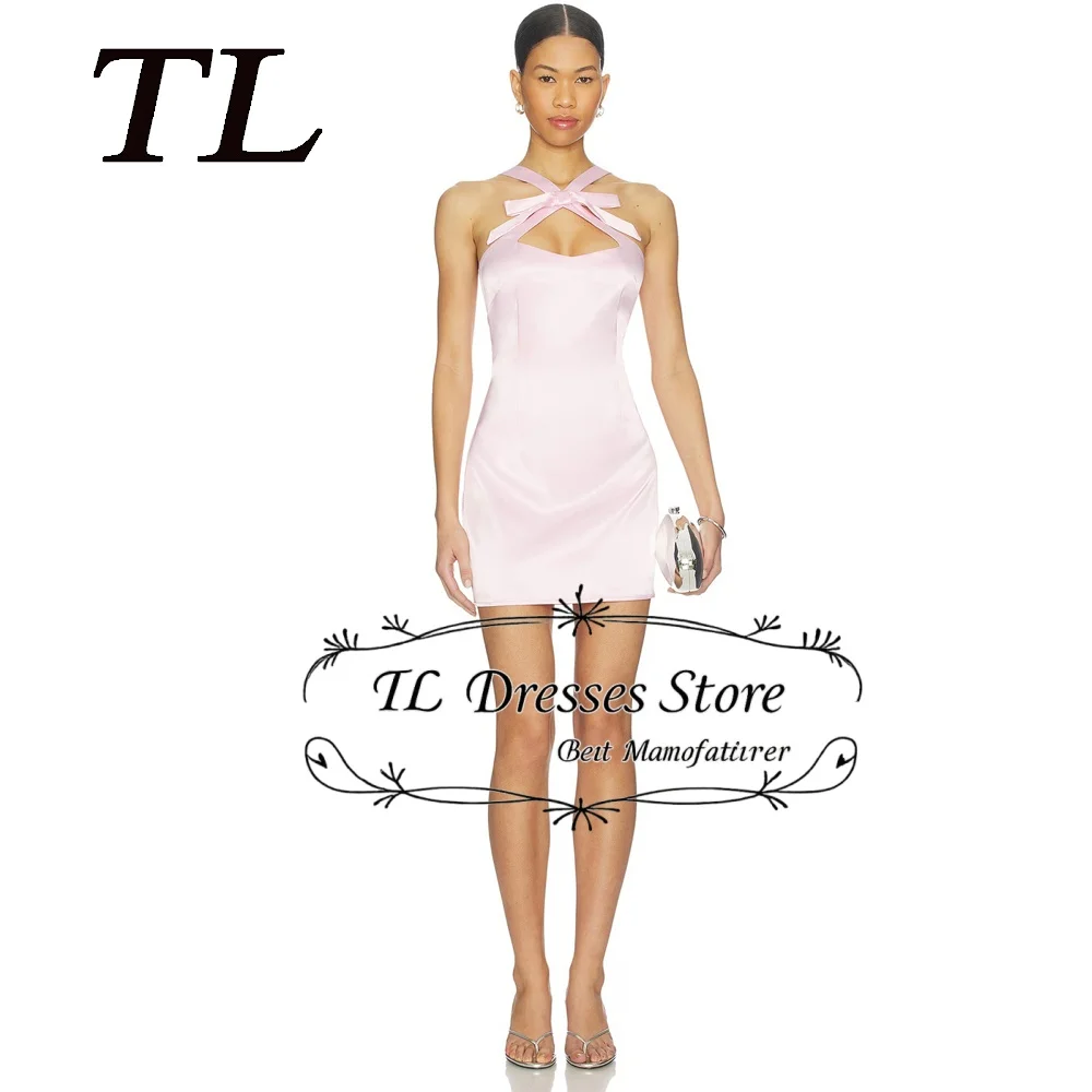 TL Elegant Sexy Sleeveless Slim Fit Dress Cocktail Dress Dinner Party Mini Dress A- Line Skirt Short Length  Customized 2026