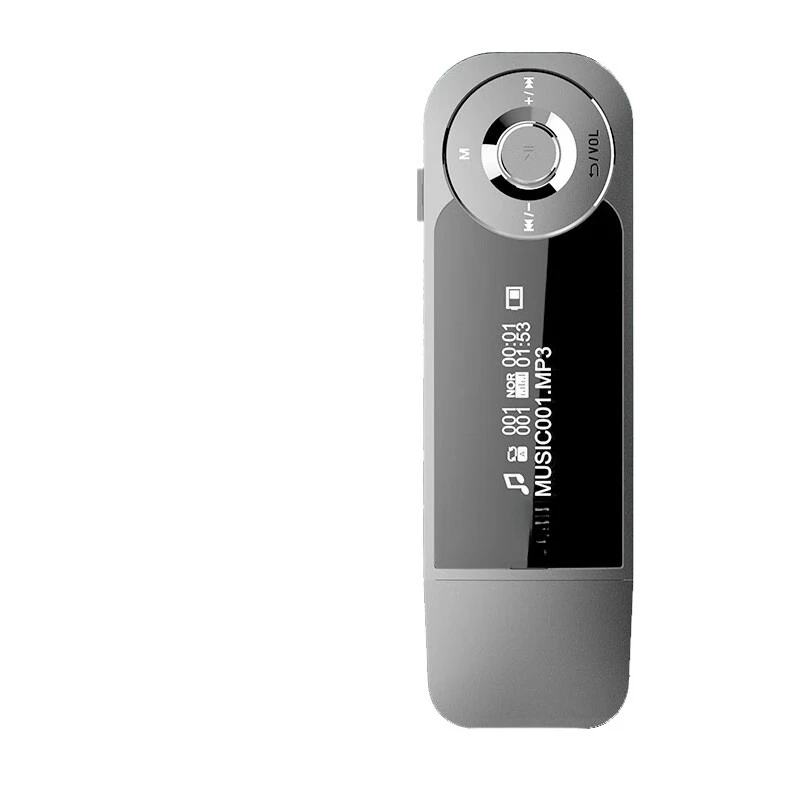 

SA1208 MP3 Player Music Sports Back Clip Lyrics Students Learn English