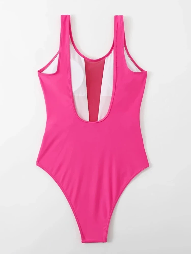 Uma peça maiô mulher 2023 sexy v um ombro banho feminino monokini natação para as mulheres maiô bodysuit beach wear