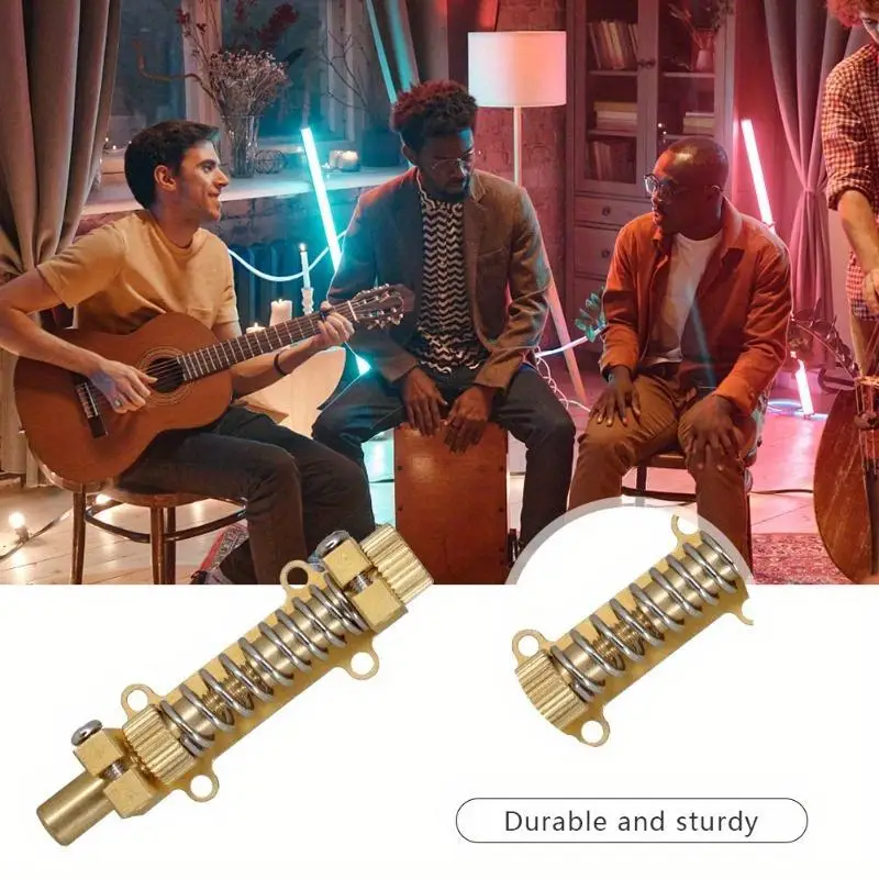 Stabilizing Device Kit Brass Guitar Tremolo Stopper Floating Tremolo Bridge Stabilizer