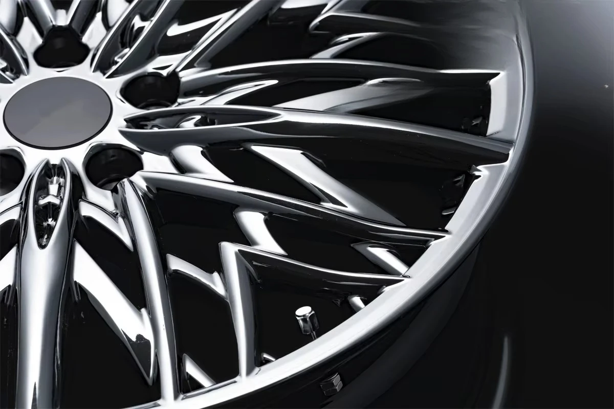 Monoblock Black Chrome Wheel Rims for  Car 5X130 5X114.3 5X112 5X127 Wheels 18 19 20 21 22 Inch for BMW AUDI
